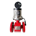 Battery Operated BT Flow Meter Display Wine Sea Water Electromagnetic Flowmeter with PTFE Lining